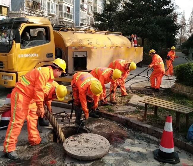 黄竹镇市政管道清淤